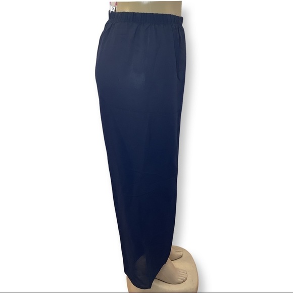 Zuliana Made in USA Blue Sheer Pants Size 2X New With Tags - Picture 2 of 4